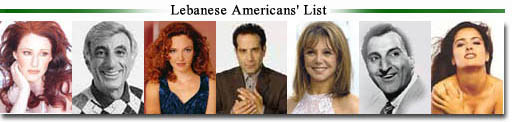 Click for Full list of Lebanese Americans