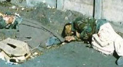 executed Lebanese troops, Syrian attack 1990
